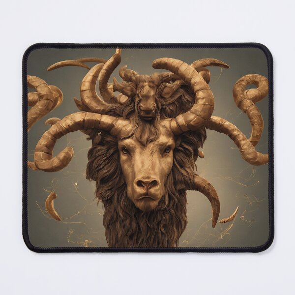 Item preview, Aries zodiac sign, illustrative art, concept art, contest winner designed and sold by LoveZodiac.