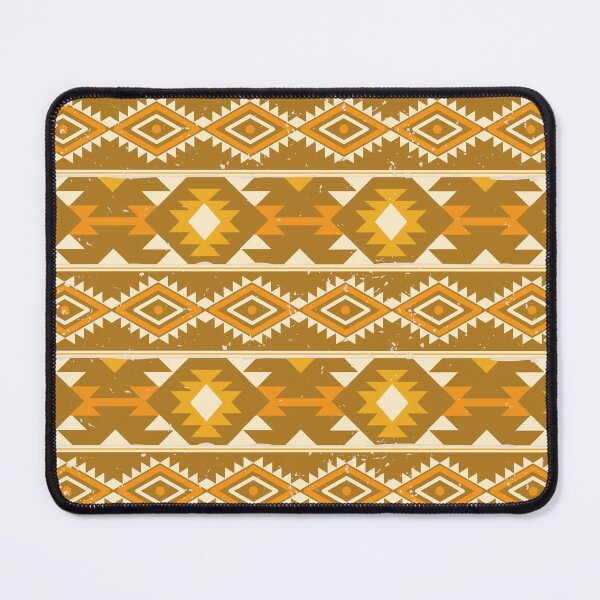Item preview, Mexican Brown Tribal Ethnic Seamless Pattern designed and sold by GeeHanz.