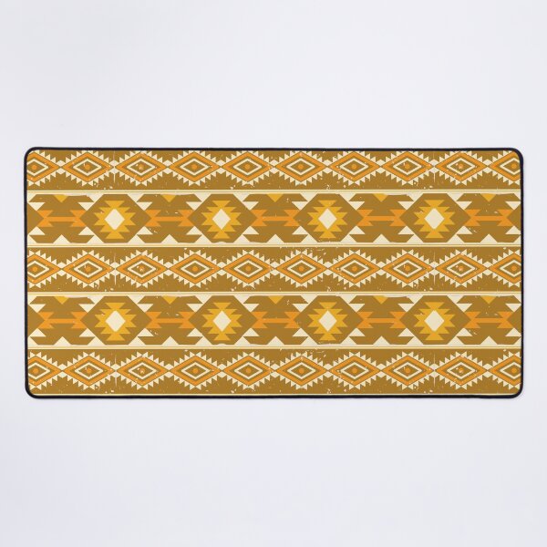 Item preview, Mexican Brown Tribal Ethnic Seamless Pattern designed and sold by GeeHanz.