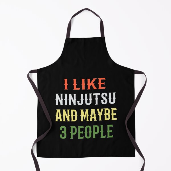 Item preview, I Like Ninjutsu And Maybe Three People! Funny Design. Ninjutsu Instructor Design - Japanese Martial Art Design For A Karate Lover designed and sold by TheKarateStore.