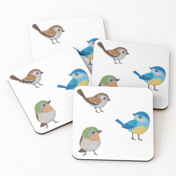 Item preview, Little Birds Sticker designed and sold by designolo.