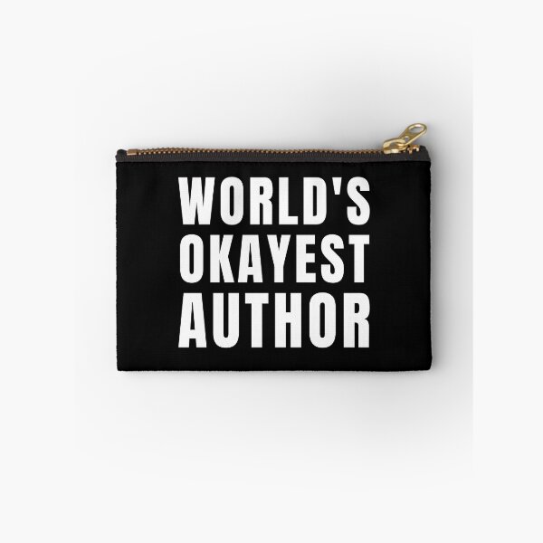 Item preview, World's Okayest Author designed and sold by texteestore.