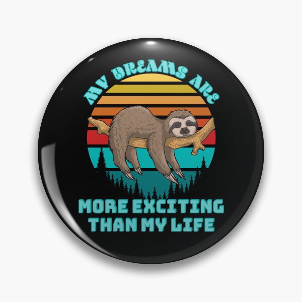 Item preview, My Dreams Are More Exciting Than My Life designed and sold by RockBeeDesigns.