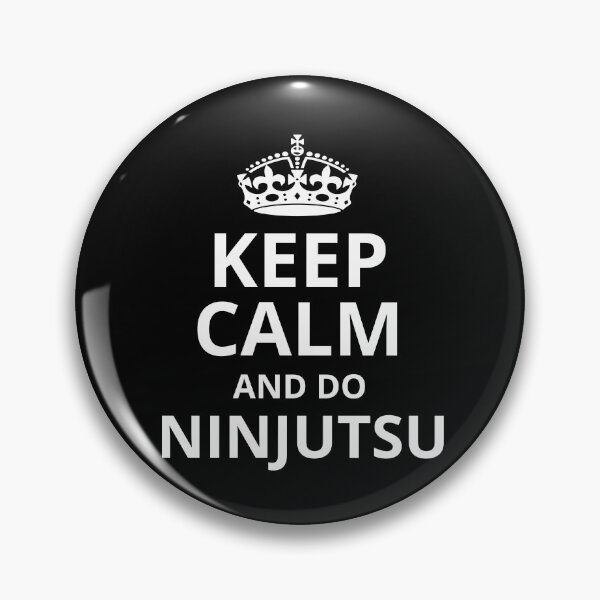 Item preview, Keep Calm And Do Ninjutsu! Funny Design. Ninjutsu Instructor Design - Japanese Martial Art Design For A Karate Lover designed and sold by TheKarateStore.