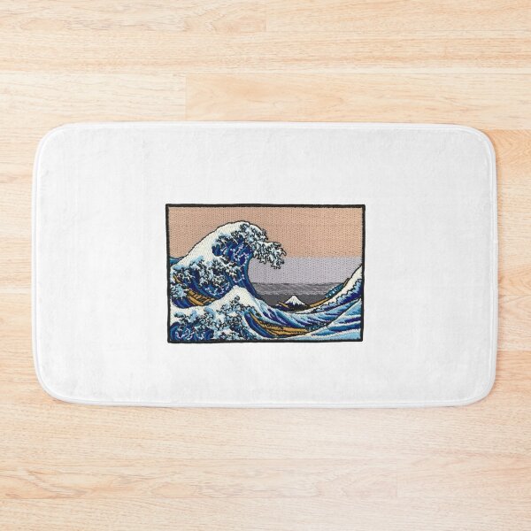 Item preview, Japanese Wave Sticker designed and sold by designolo.