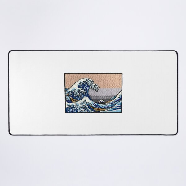 Item preview, Japanese Wave Sticker designed and sold by designolo.