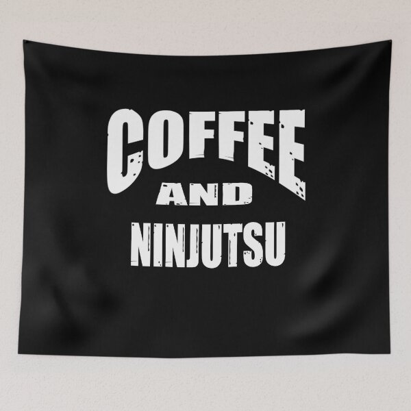 Item preview, Coffee And Ninjutsu Funny Design! Ninjutsu Instructor Design - Japanese Martial Art Design For A Karate Lover designed and sold by TheKarateStore.