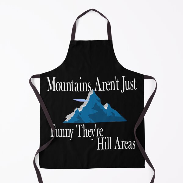 Item preview, Mountains Aren't Just Funny They're Hill Areas Sticker  designed and sold by CuteHigh01.