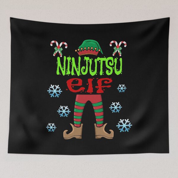 Item preview, Ninjutsu Elf! Funny Christmas Ninjutsu Instructor Design - Japanese Martial Art Design For A Karate Lover designed and sold by TheKarateStore.