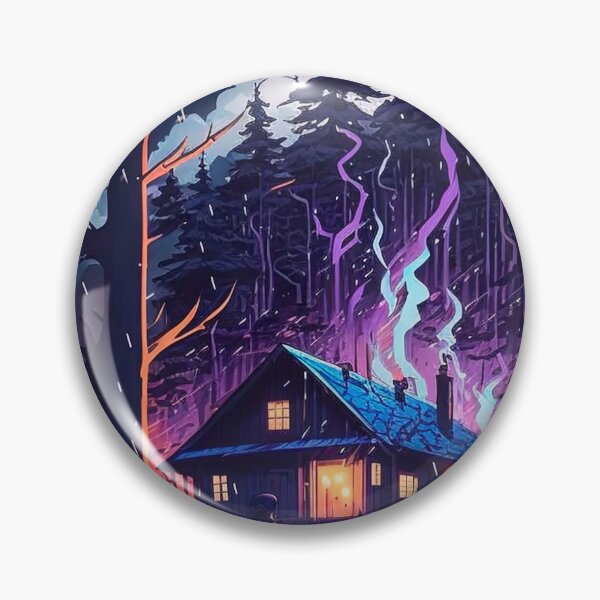 Item preview, Dark forest full of darkness in the middle of the snow designed and sold by Paraverse.