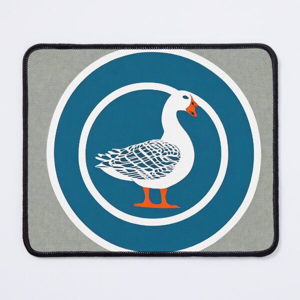 Item preview, Goose logo, geometric, vector, symmetrical, minimalism, trending dribbble, behance designed and sold by DrawItOnce.