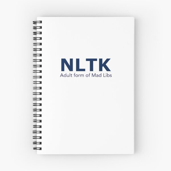 Artikelvorschau, NLTK Mad Libs entworfen und verkauft von ienjoydogs.