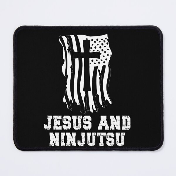 Item preview, Jesus And Ninjutsu Funny Design! Ninjutsu Instructor Design - Japanese Martial Art Design For A Karate Lover designed and sold by TheKarateStore.