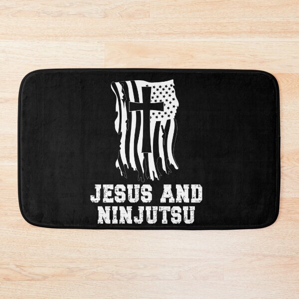Item preview, Jesus And Ninjutsu Funny Design! Ninjutsu Instructor Design - Japanese Martial Art Design For A Karate Lover designed and sold by TheKarateStore.