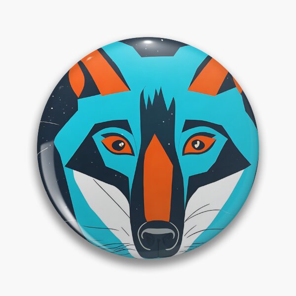 Item preview, Arctic fox logo, geometric, vector, symmetrical, minimalism, trending dribbble, behance designed and sold by DrawItOnce.