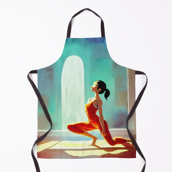 Item preview, A lady practicing yoga designed and sold by printiesart.