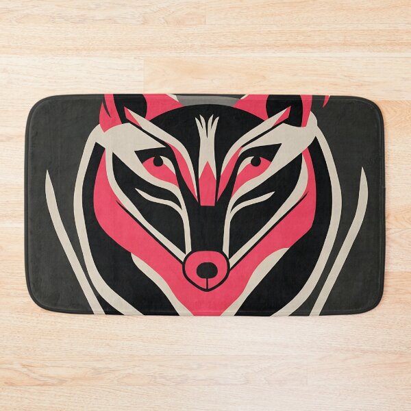Item preview, Arctic fox logo, geometric, vector, symmetrical, minimalism, trending dribbble, behance designed and sold by DrawItOnce.
