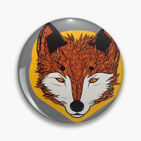 Item preview, Arctic fox logo, geometric, vector, symmetrical, minimalism, trending dribbble, behance designed and sold by DrawItOnce.