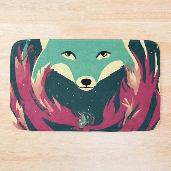 Item preview, Arctic fox logo, geometric, vector, symmetrical, minimalism, trending dribbble, behance designed and sold by DrawItOnce.