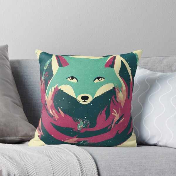 Item preview, Arctic fox logo, geometric, vector, symmetrical, minimalism, trending dribbble, behance designed and sold by DrawItOnce.