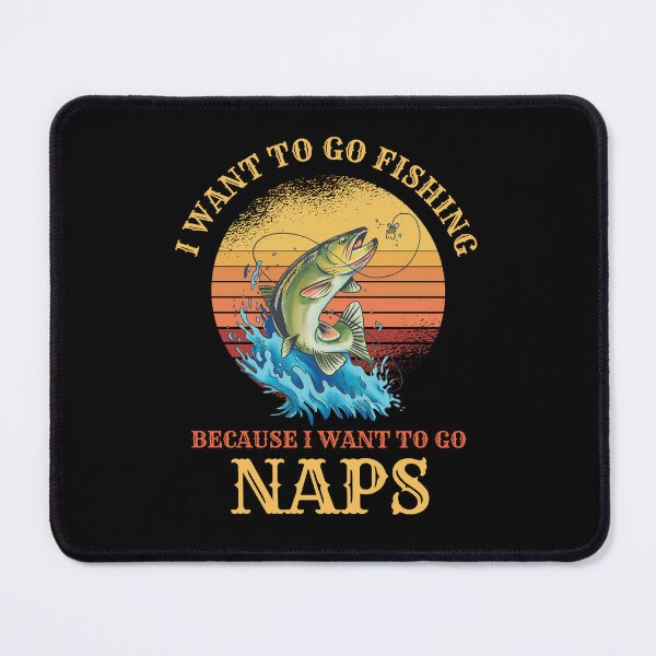 Funny Cool Cute Catfish Fish Fishing' Mouse Pad