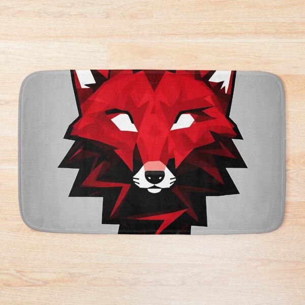 Item preview, Arctic fox logo, geometric, vector, symmetrical, minimalism, trending dribbble, behance designed and sold by DrawItOnce.