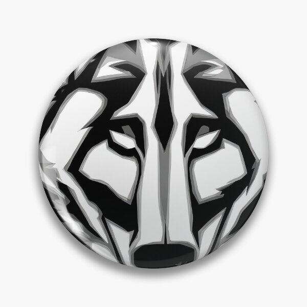 Item preview, Wolf logo, geometric, vector, symmetrical, minimalism, trending dribbble, behance designed and sold by DrawItOnce.