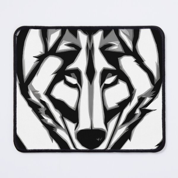 Item preview, Wolf logo, geometric, vector, symmetrical, minimalism, trending dribbble, behance designed and sold by DrawItOnce.