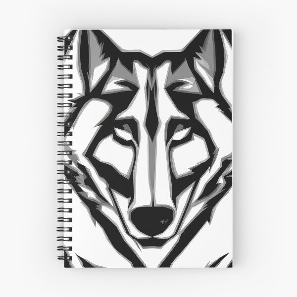 Item preview, Wolf logo, geometric, vector, symmetrical, minimalism, trending dribbble, behance designed and sold by DrawItOnce.