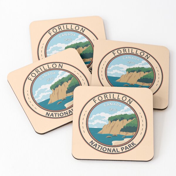 Item preview, Forillon National Park Canada Badge designed and sold by KrisSidDesigns.