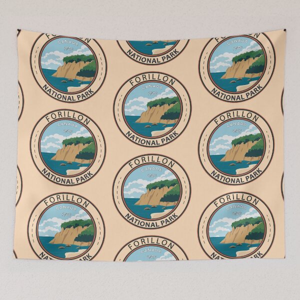Item preview, Forillon National Park Canada Badge designed and sold by KrisSidDesigns.