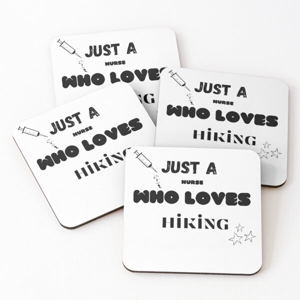Item preview, just a nurse who loves hiking designed and sold by stalin-LB.
