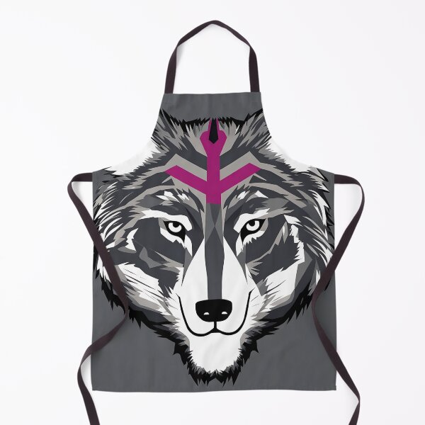 Item preview, Wolf logo, geometric, vector, symmetrical, minimalism, trending dribbble, behance designed and sold by DrawItOnce.