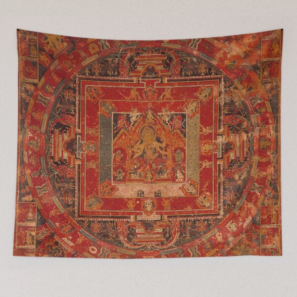 Item preview, Mandala 147 Mandala of Vasudhara Nepal 1495 designed and sold by GuyBlank.