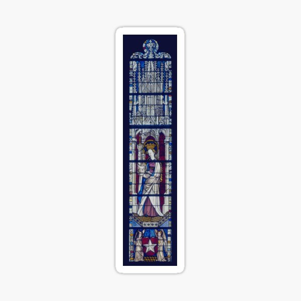 Saint Barbara Holding a Tower Sticker