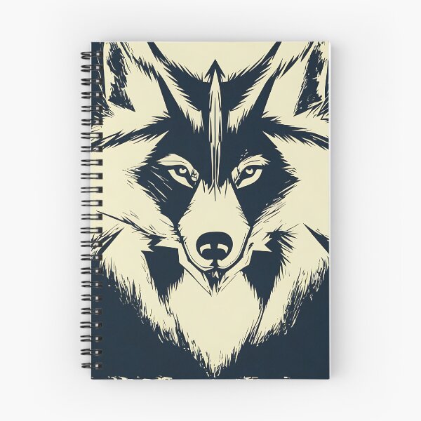 Item preview, Wolf logo, geometric, vector, symmetrical, minimalism, trending dribbble, behance designed and sold by DrawItOnce.