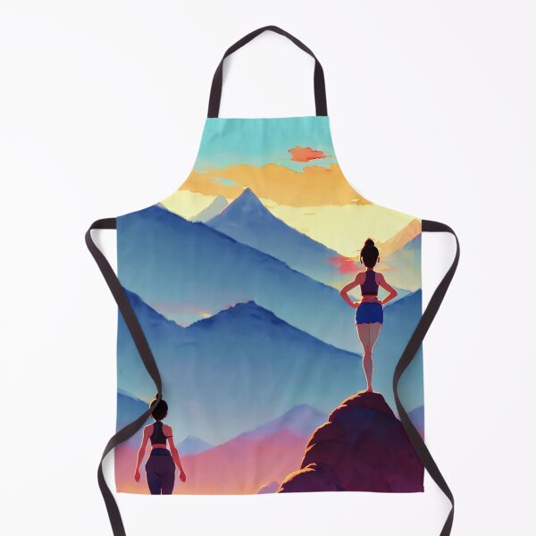 Item preview, Yoga Sunset in watercolor designed and sold by printiesart.
