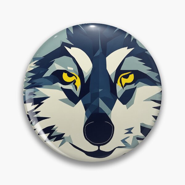 Item preview, Wolf logo, geometric, vector, symmetrical, minimalism, trending dribbble, behance designed and sold by DrawItOnce.
