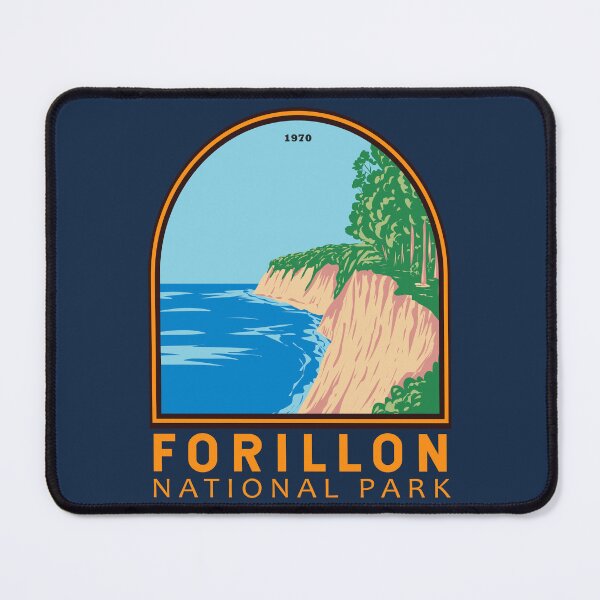 Item preview, Forillon National Park Canada Emblem designed and sold by KrisSidDesigns.
