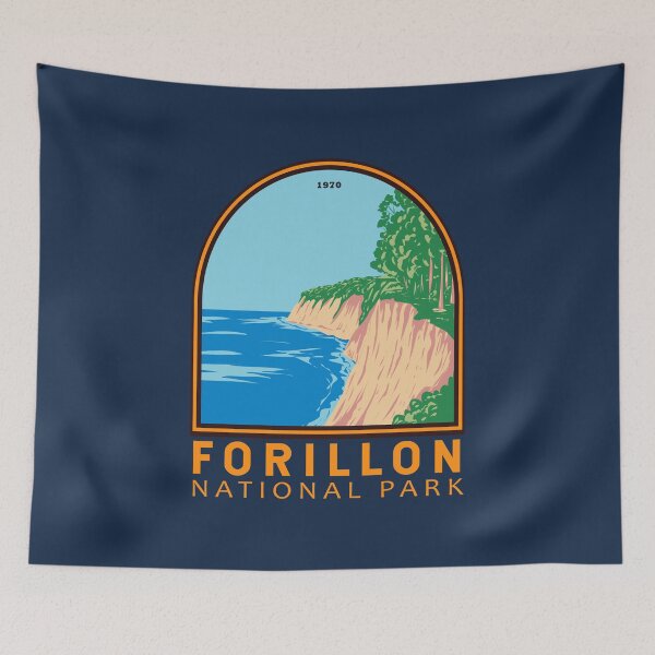 Item preview, Forillon National Park Canada Emblem designed and sold by KrisSidDesigns.