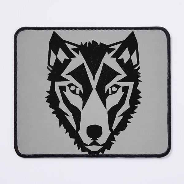 Item preview, Wolf logo, geometric, vector, symmetrical, minimalism, trending dribbble, behance designed and sold by DrawItOnce.
