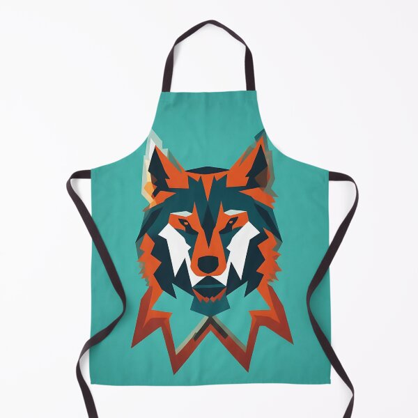 Item preview, Wolf logo, geometric, vector, symmetrical, minimalism, trending dribbble, behance designed and sold by DrawItOnce.
