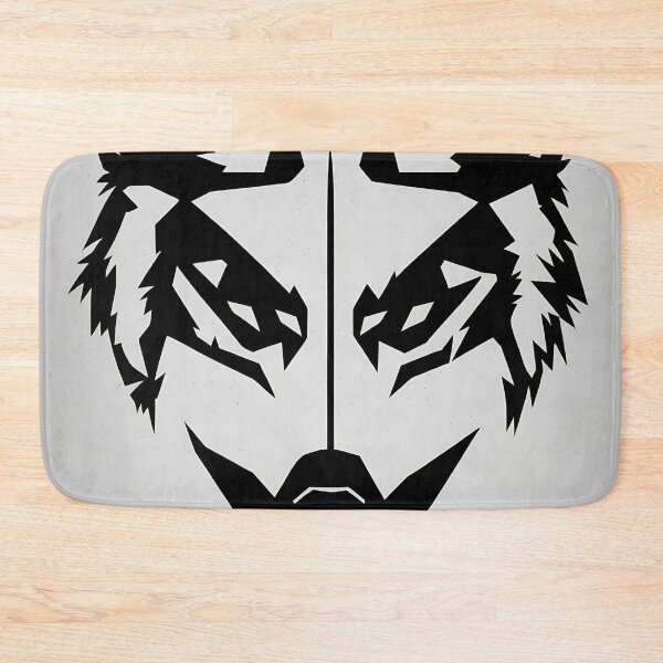 Item preview, Wolf logo, geometric, vector, symmetrical, minimalism, trending dribbble, behance designed and sold by DrawItOnce.