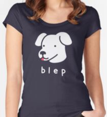 Blep Women's Fitted Scoop T-Shirt