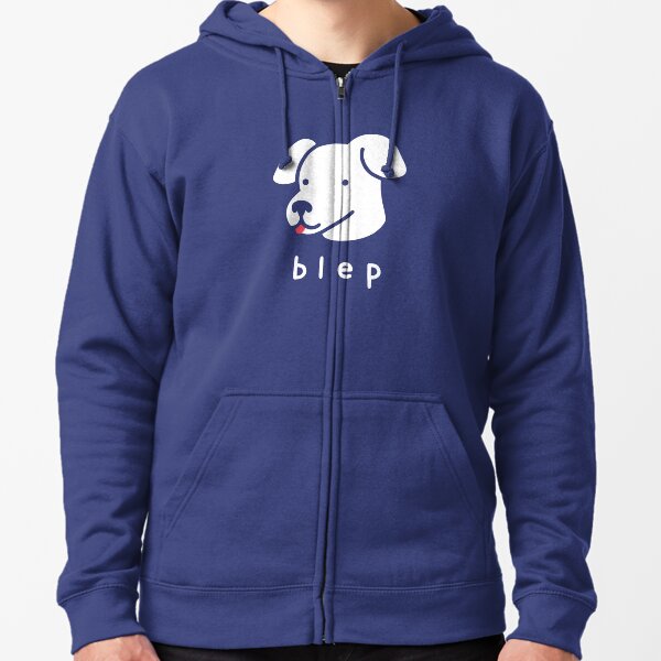 Blep Zipped Hoodie