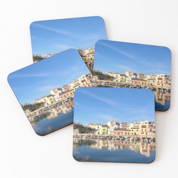 Item preview, Panoramic of Portocolom, Mallorca, Spain designed and sold by EmmaMCheer.