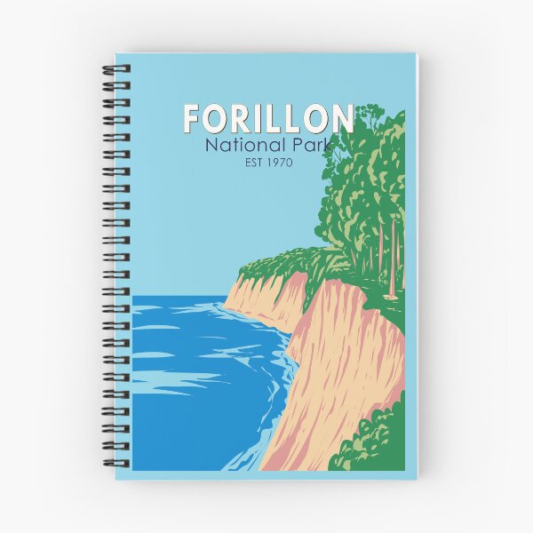 Item preview, Forillon National Park Canada Vintage Art designed and sold by KrisSidDesigns.