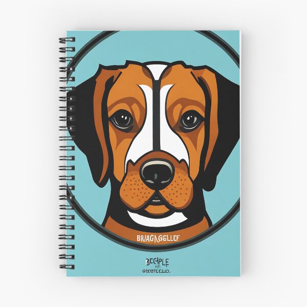 Item preview, Beagle logo, geometric, vector, symmetrical, minimalism, trending dribbble, behance designed and sold by DrawItOnce.