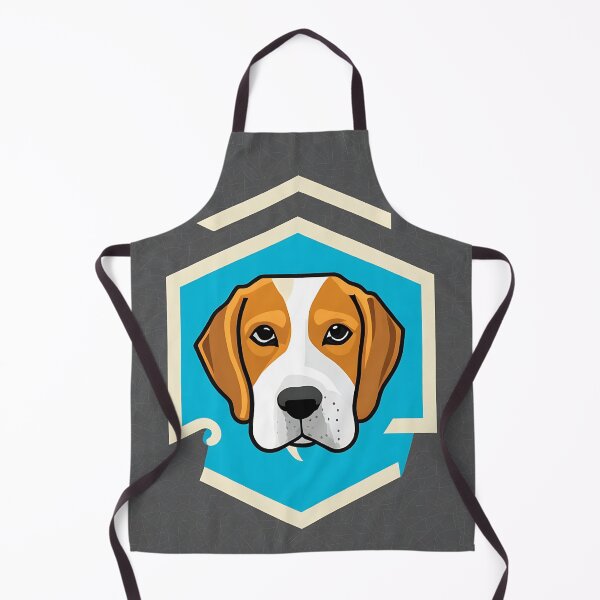 Item preview, Beagle logo, geometric, vector, symmetrical, minimalism, trending dribbble, behance designed and sold by DrawItOnce.