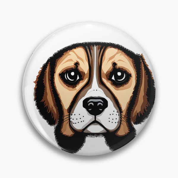 Item preview, Beagle logo, geometric, vector, symmetrical, minimalism, trending dribbble, behance designed and sold by DrawItOnce.